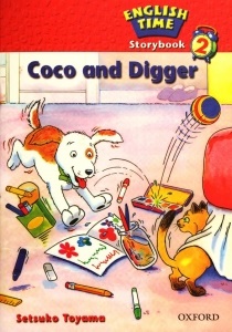 Coco and digger story book english time (2)
